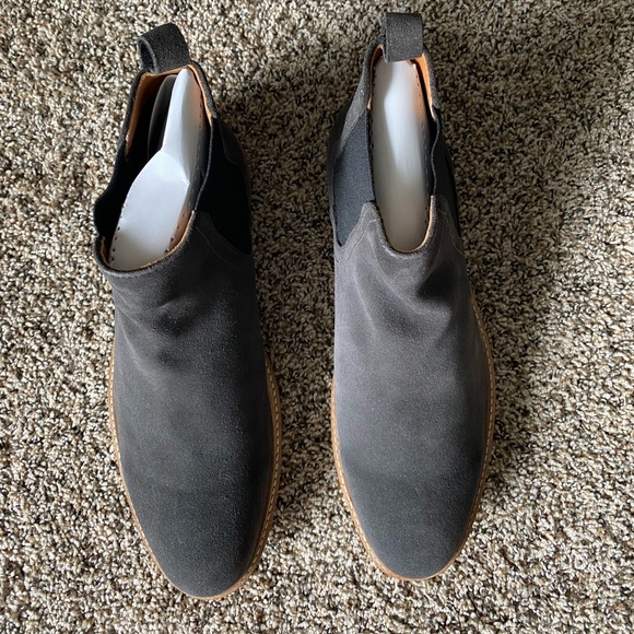 NIB Men’s Dunross and Sons Trevor Dark Grey Chelsea Boots - Picture 4 of 10